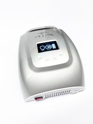 Silver Holo Nail Lamp 128W LED/UV Cordless & Rechargeable