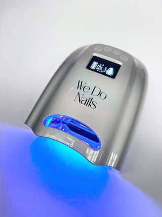 Silver Holo Nail Lamp 128W LED/UV Cordless & Rechargeable