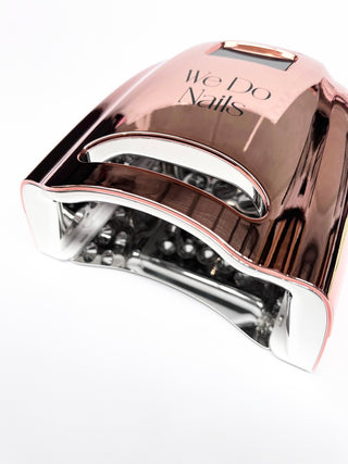 Metallic Rose Gold Nail Lamp 128W LED/UV Cordless & Rechargeable