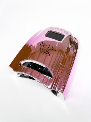 Purple Pink Gradient Nail Lamp 128W LED/UV Cordless & Rechargeable