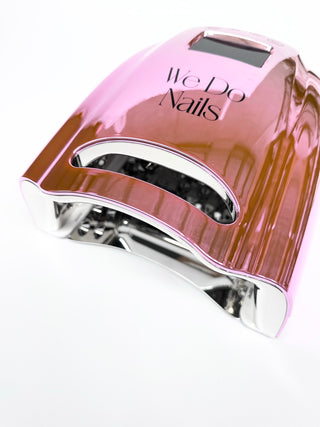 Purple Pink Gradient Nail Lamp 128W LED/UV Cordless & Rechargeable