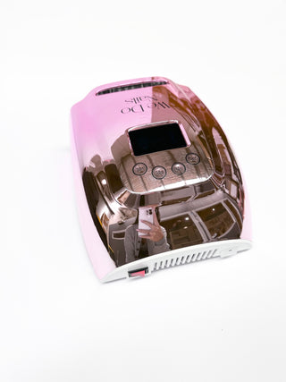 Purple Pink Gradient Nail Lamp 128W LED/UV Cordless & Rechargeable