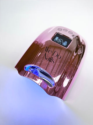 Purple Pink Gradient Nail Lamp 128W LED/UV Cordless & Rechargeable