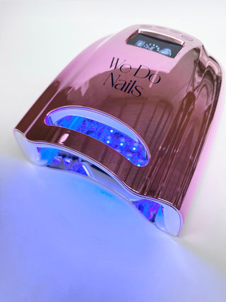 Purple Pink Gradient Nail Lamp 128W LED/UV Cordless & Rechargeable
