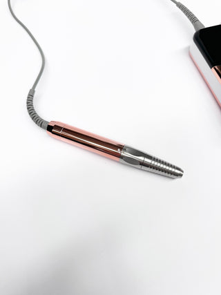 Metallic Rose Gold Powerful 85W Cordless Nail Drill