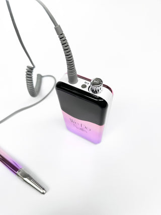Purple Pink Gradient Powerful 85W Cordless Nail Drill