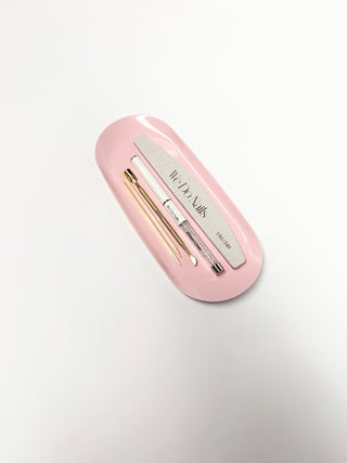 Pink Oval Dish