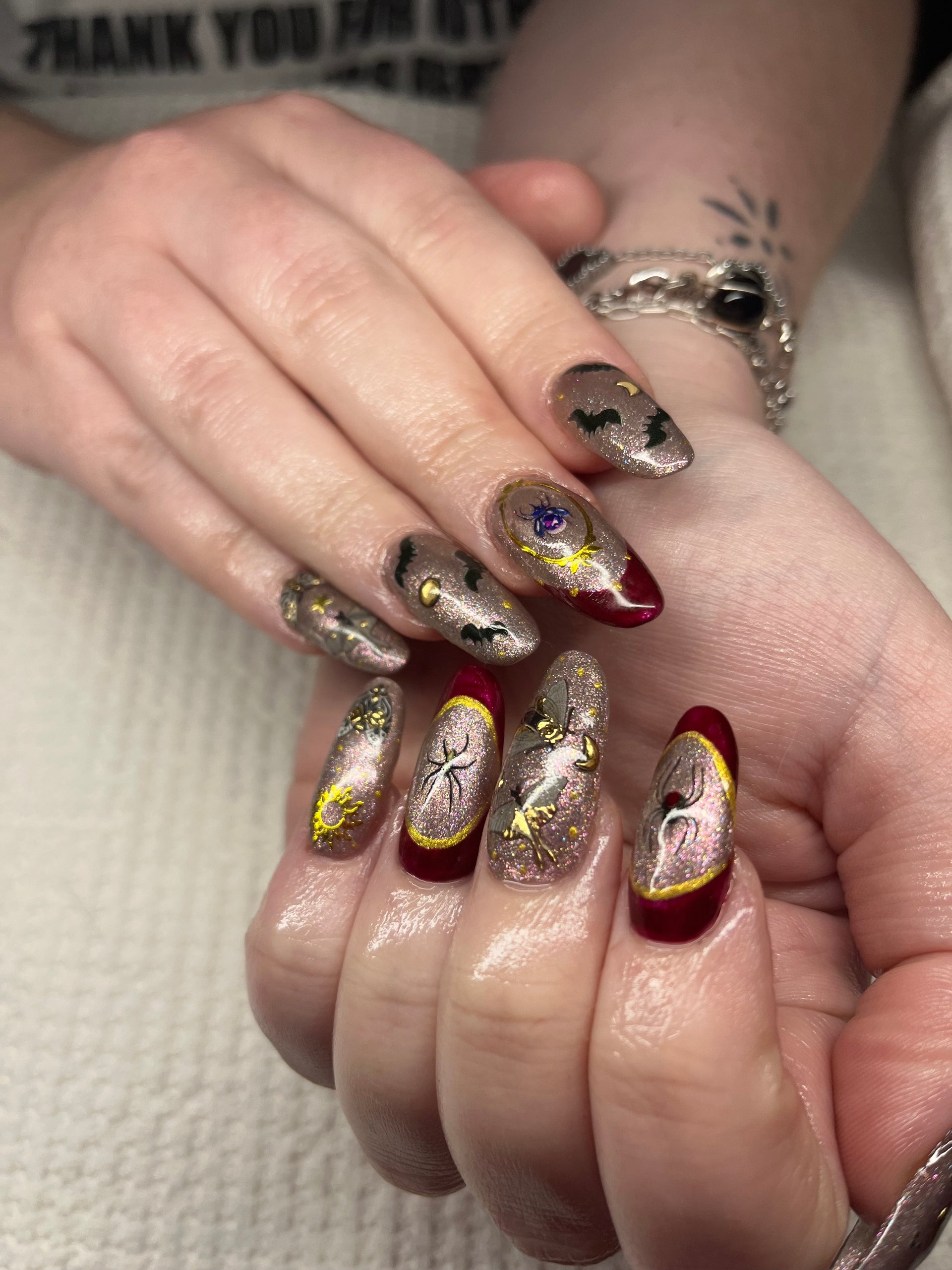 Plum Red Shimmer