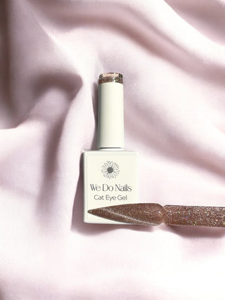 Reflective Pink Champagne Cat Eye