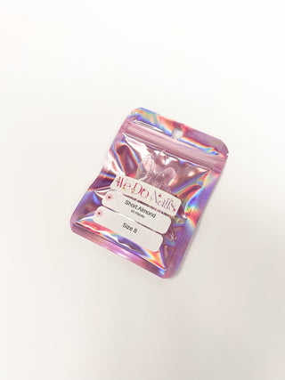 S Almond Soft Gel Tips Refill Bags