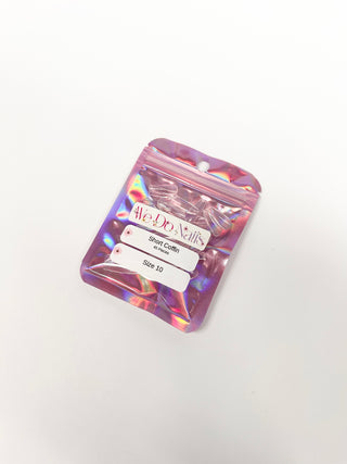 S Coffin Soft Gel Tips Refill Bags