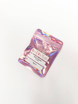 S Square Soft Gel Tips Refill Bags