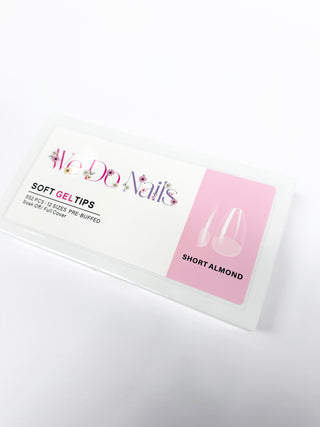 Short Almond Soft Gel Tips