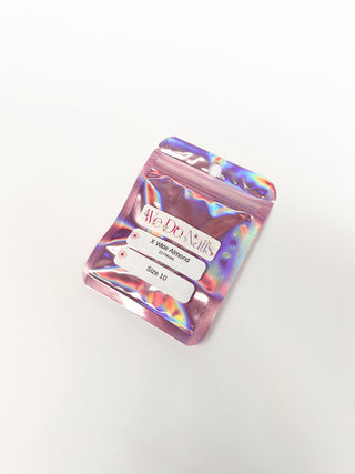 Wide XS Almond Soft Gel Tips Refill Bags