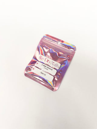 Wide XS Almond Soft Gel Tips Refill Bags