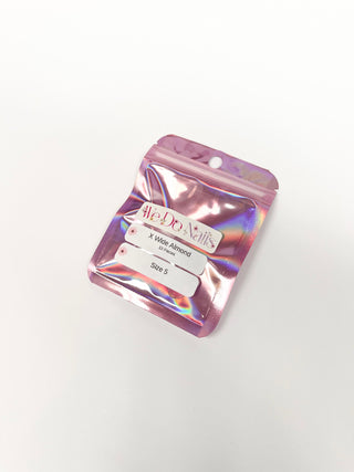 Wide XS Almond Soft Gel Tips Refill Bags