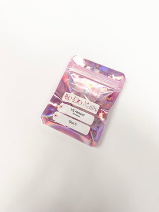 XS Almond Soft Gel Tips Refill Bags