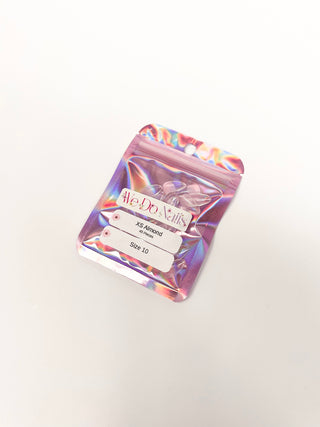 XS Almond Soft Gel Tips Refill Bags