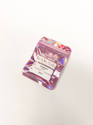 XS Almond Soft Gel Tips Refill Bags