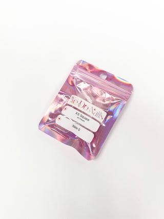 XS Square Soft Gel Tips Refill Bags