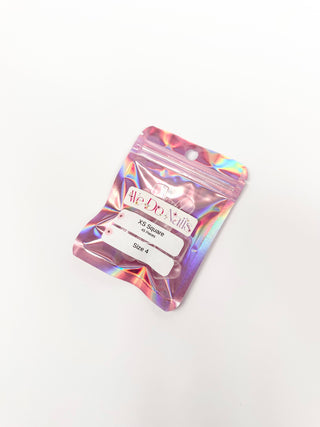XS Square Soft Gel Tips Refill Bags