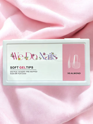 XS Almond Soft Gel Tips