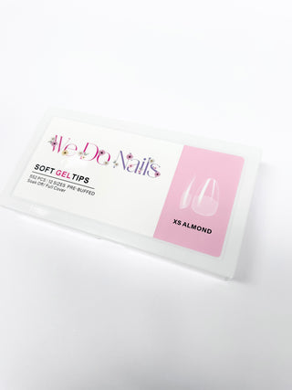 XS Almond Soft Gel Tips